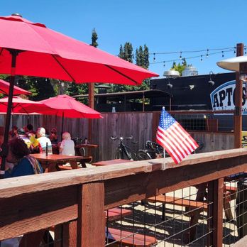 Aptos St BBQ - Outdoor seating. - Barbeque Near Me - Aptos, California