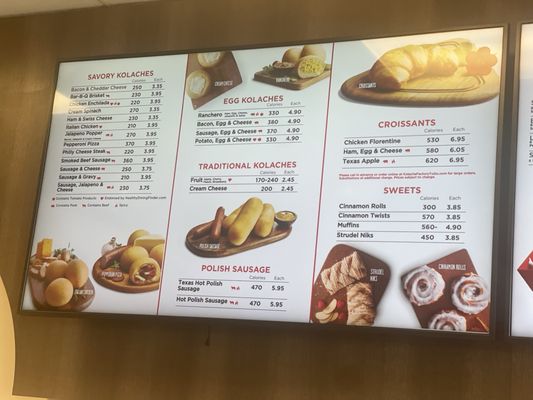 Menu photo 7 Kolache Factory Tustin, CA