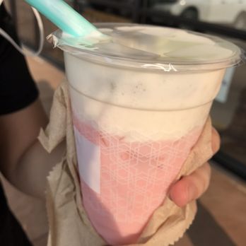 Mint Tea - Rose milk tea - Bubble Tea Near Me - Eagan, Minnesota