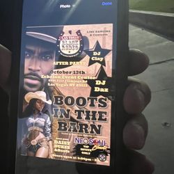 Flier for after party
