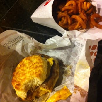 Jack in the Box - Bfast sandwich with curly fries - Burgers Near Me - Seatac, Washington Jack in the Box - Bfast sandwich with curly fries - Burgers Near Me - Seatac, Washington