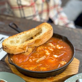 Berkeley Social Club - Eggs in Purgatory with Toast - Breakfast & Brunch Near Me - Berkeley, California