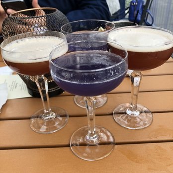 Daphnes - 2 Aviation Cocktails and 2 Lion's Manes - New American Near Me - Edmonds, Washington Daphnes - 2 Aviation Cocktails and 2 Lion's Manes - New American Near Me - Edmonds, Washington