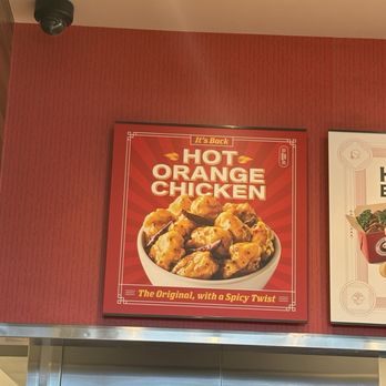 Panda Express - O wow hot orange chicken!?!? - Fast Food Near Me - Reno, Nevada