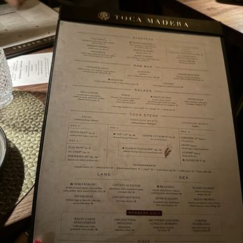 Toca Madera - Food Menu - Steakhouses Near Me - Houston, Texas Toca Madera - Food Menu - Steakhouses Near Me - Houston, Texas