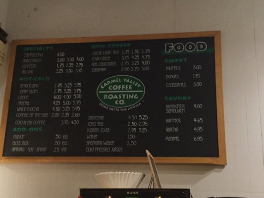 Menu photo 6 Carmel Valley Coffee Roasting Co Carmel, CA Menu photo 6 Carmel Valley Coffee Roasting Co Carmel, CA