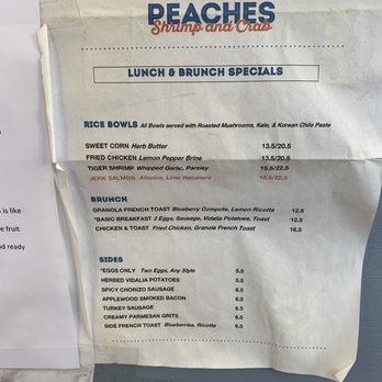 Peaches Grand - Menu - Seafood Near Me - Brooklyn, New York Peaches Grand - Menu - Seafood Near Me - Brooklyn, New York