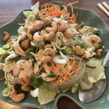 Thai House Restaurant - Glass noodle salad. - Thai Near Me - Redlands, California Thai House Restaurant - Glass noodle salad. - Thai Near Me - Redlands, California