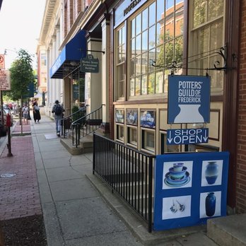 Potters' Guild of Frederick - We're in downtown Frederick, South Market near Patrick St - Art Galleries Near Me - Frederick, Maryland