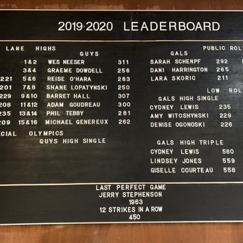 Plaza Bowling - Check out that perfect game from 1963! - Bowling Near Me - Edmonton, Alberta Plaza Bowling - Check out that perfect game from 1963! - Bowling Near Me - Edmonton, Alberta