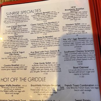 Brookfields Restaurant Sacramento - Menu October 2026 - American Near Me - Sacramento, California
