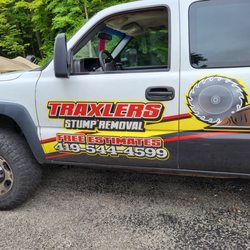 Traxler Stump Removal - He was able to work us in. He arrived on time.