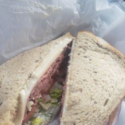 Louie's Deli & Imports - Boarshead roast beef on rye bread. Excellent choice