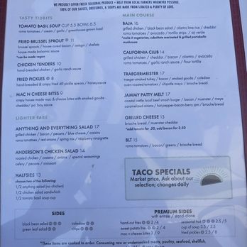 Sage Kitchen at Anderson's Virginia Beach - Food menu - Sandwiches Near Me - Virginia Beach, Virginia Sage Kitchen at Anderson's Virginia Beach - Food menu - Sandwiches Near Me - Virginia Beach, Virginia
