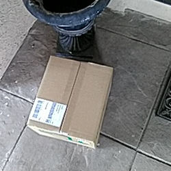 FedEx Ship Center - NOT my porch.