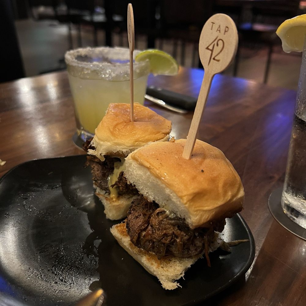 Tap 42 Craft Kitchen & Bar - Naples - Short Rib Beef Sliders - Wine Bars Near Me - Naples, Florida Tap 42 Craft Kitchen & Bar - Naples - Short Rib Beef Sliders - Wine Bars Near Me - Naples, Florida