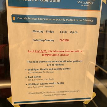 Wellspan Lab Services Dover Pa All information about Service