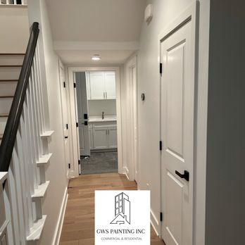 GWS Painting - black door knobs/hinges installed - Painters Near Me GWS Painting - black door knobs/hinges installed - Painters Near Me