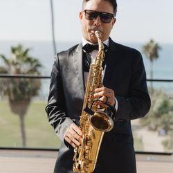 Saxophone Music San Diego - La jolla Cove wedding sax