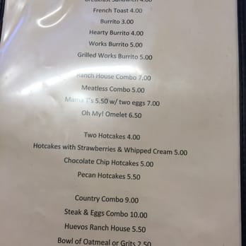 The Ranch House Cafe - Breakfast Menu - American Near Me - Canyon, Texas The Ranch House Cafe - Breakfast Menu - American Near Me - Canyon, Texas