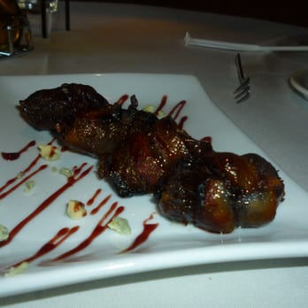 Painted Pony - Almond-Stuffed, Bacon-Wrapped Dates - New American Near Me - Saint George, Utah Painted Pony - Almond-Stuffed, Bacon-Wrapped Dates - New American Near Me - Saint George, Utah
