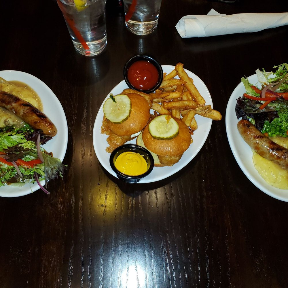 The Pub - Fish sliders and Bagers/ mash. - British Near Me - Crestview Hills, Kentucky The Pub - Fish sliders and Bagers/ mash. - British Near Me - Crestview Hills, Kentucky