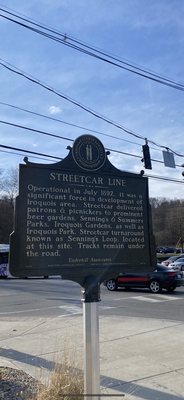 Streetcar Line Marker