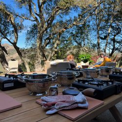 Punto Fino Coffee - Outdoor coffee roasting in Marin county