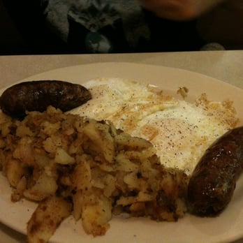 Briarwood Cafe - 2 Eggs, Sausage & Home Fries - Diners Near Me - Jamaica, New York Briarwood Cafe - 2 Eggs, Sausage & Home Fries - Diners Near Me - Jamaica, New York