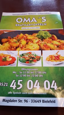 Menu photo 2 Oma's Gyros / Bratkartoffeln Bielefeld, NW Menu photo 2 Oma's Gyros / Bratkartoffeln Bielefeld, NW