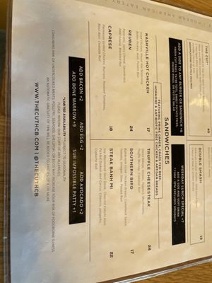 Menu photo 3 The Cut Irvine, CA