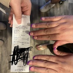 Kim's Nails - Messy acrylic set