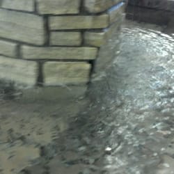 Center Point Travel Plaza - Fountain inside