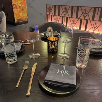Gordon Ramsay Hell's Kitchen - Table set up - Steakhouses Near Me - Stateline, Nevada Gordon Ramsay Hell's Kitchen - Table set up - Steakhouses Near Me - Stateline, Nevada