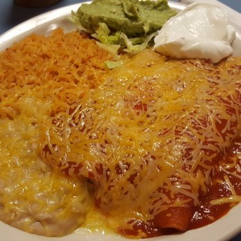 Tacos El Charro - Cheese is enchiladas, rice and beans. - Mexican Near Me - Sedalia, Missouri Tacos El Charro - Cheese is enchiladas, rice and beans. - Mexican Near Me - Sedalia, Missouri
