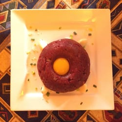 Steak Bar El Pablo - Tatarák, již namíchaný