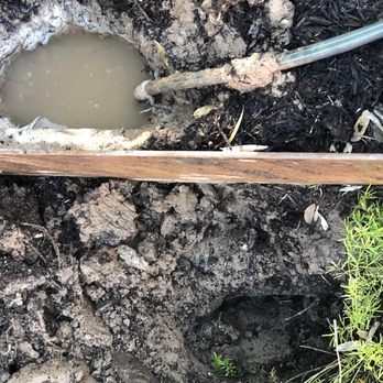 Crafted Outdoor Living & Design - water from uncapped irrigation pipe - Landscape Architects or Designers Near Me Crafted Outdoor Living & Design - water from uncapped irrigation pipe - Landscape Architects or Designers Near Me