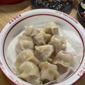 Lin Handmade Dumplings - pork and nappa cabbage dumplings - Chinese Near Me - Bellevue, Washington