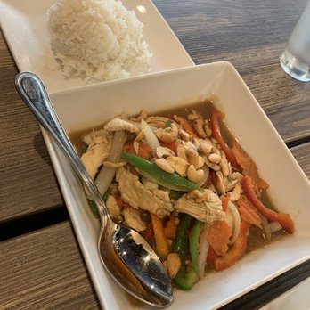 Spoon + Fork Thai Kitchen - Chicken Cashew Delight - Thai Near Me - McKinney, Texas