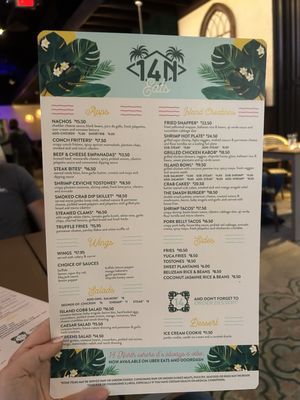 Menu photo 7 14 North Daiquiri Bar Dania Beach, FL