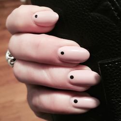 Lacquer & Co. - Pretty in pink. Gelish over natural nails.