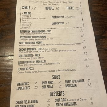 Tox Bar - Simple but great menu. - Cocktail Bars Near Me - Carefree, Arizona