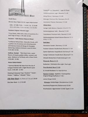 Menu photo 6 Rudi Lechner's German Restaurant Houston, TX Menu photo 6 Rudi Lechner's German Restaurant Houston, TX