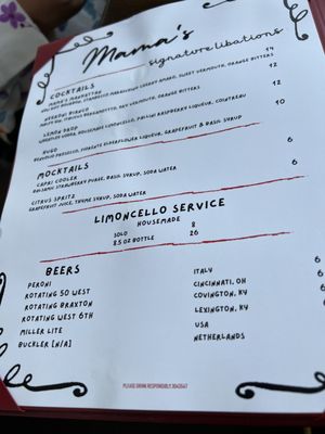 Menu photo 8 Mama’s on Main Covington, KY