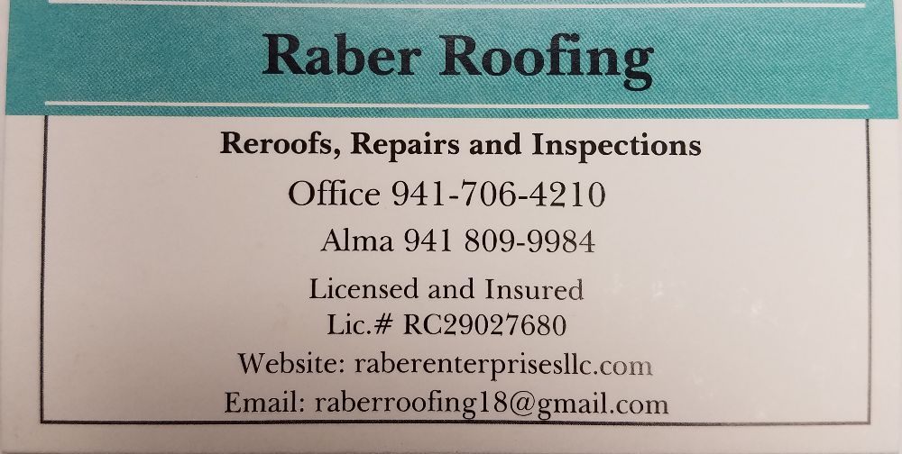 Slide of Raber Roofing