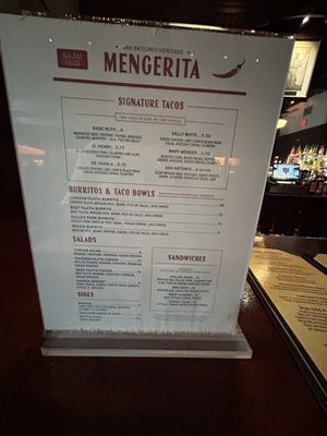 Menu photo 1 Menger Bar San Antonio, TX Menu photo 1 Menger Bar San Antonio, TX