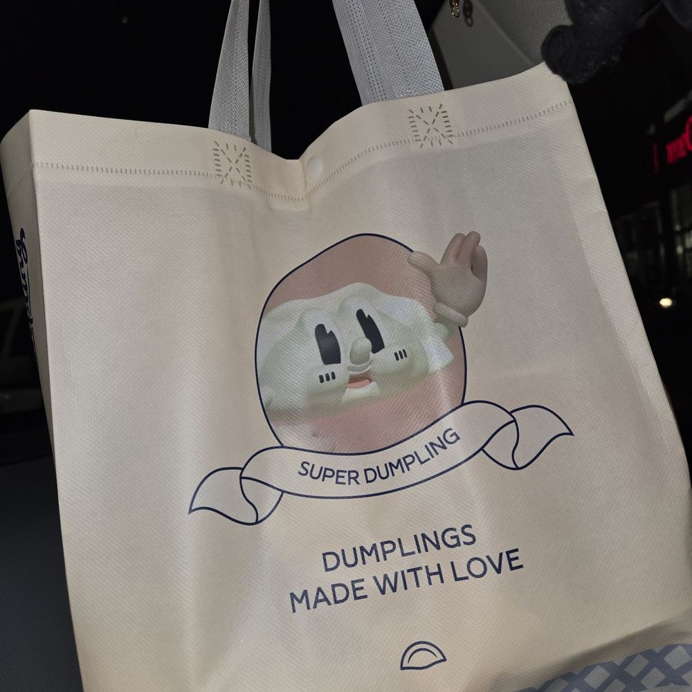 Super Dumpling - To go bag - Noodles Near Me - Orange, California