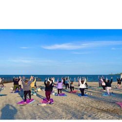Beach Yoga