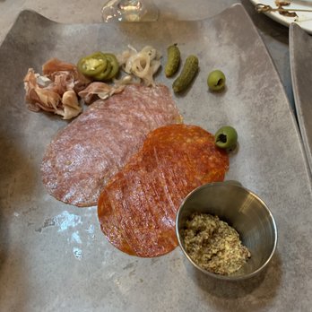 3 Sons Brewing - Charcuterie Board-*we had already started munching* - Breweries Near Me - Dania Beach, Florida
