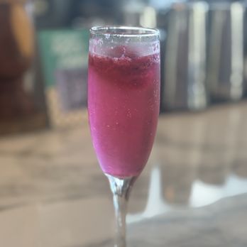 Atabey Condado - Dragonfruit Prosecco drink - Cocktail Bars Near Me - San Juan, Puerto Rico Atabey Condado - Dragonfruit Prosecco drink - Cocktail Bars Near Me - San Juan, Puerto Rico